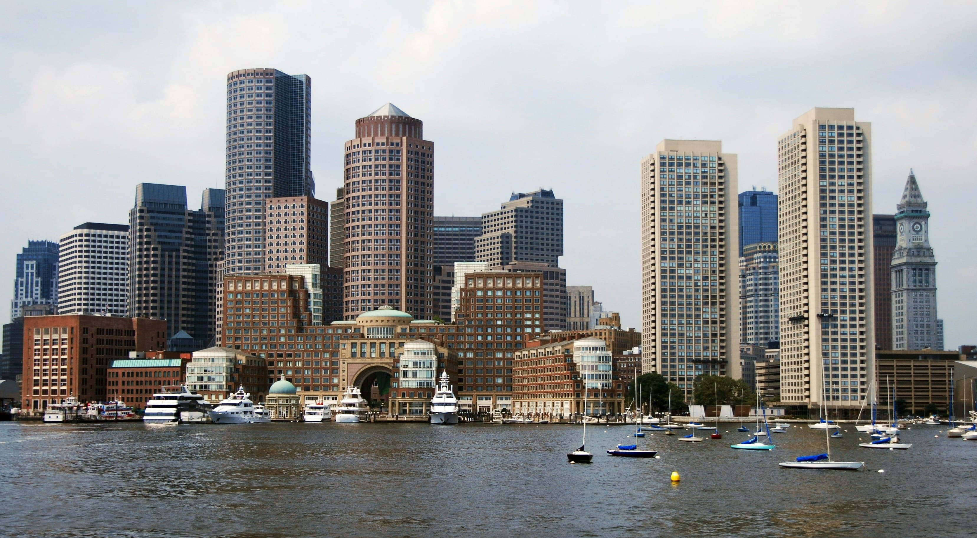 Boston Harbor skyline