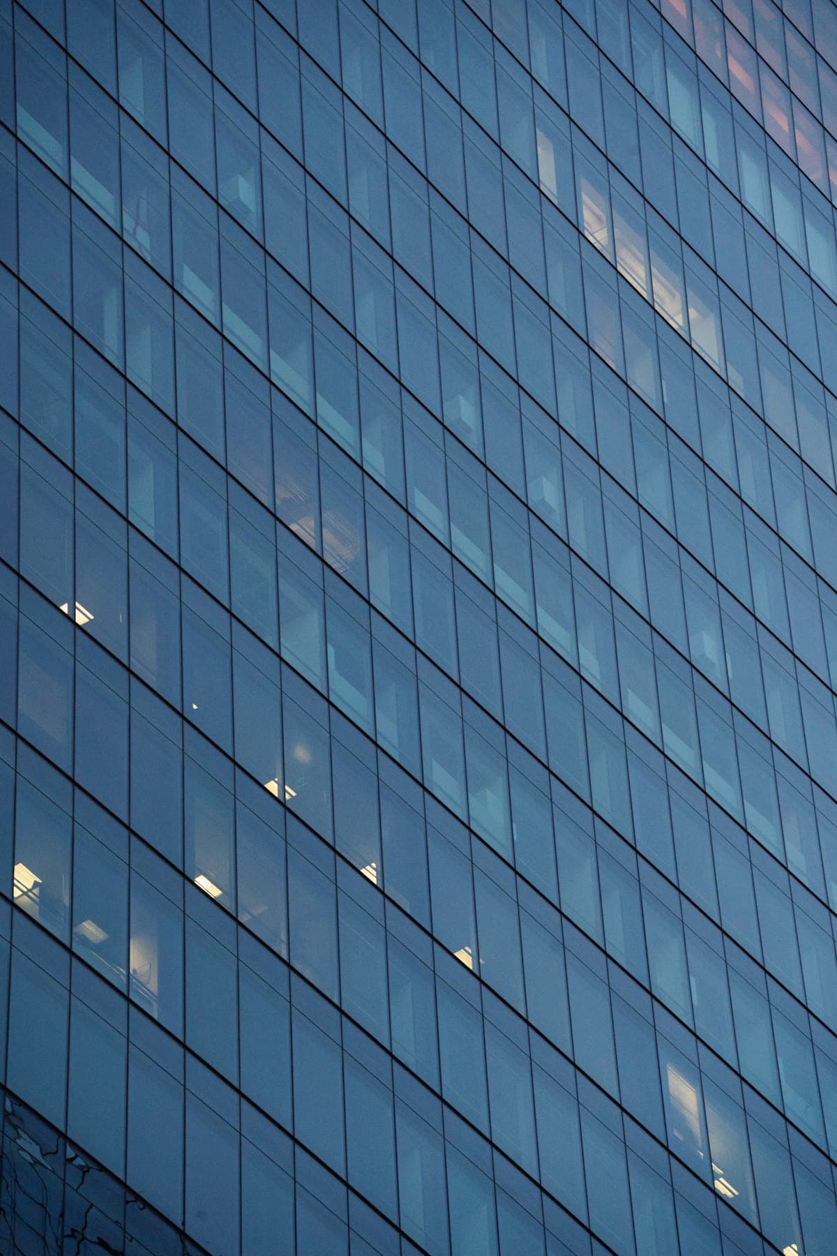 Modern office building facade